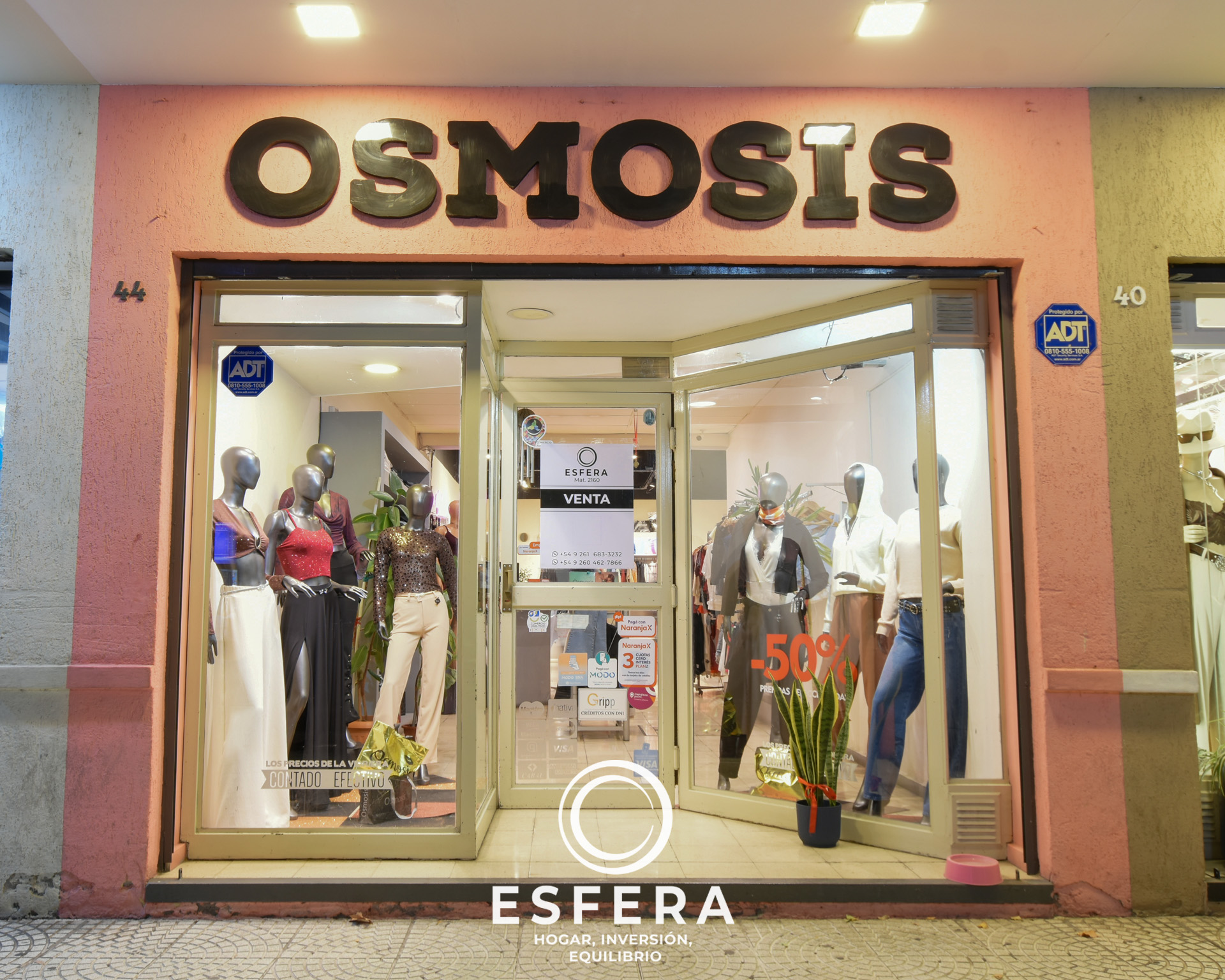 Venta Fondo de comercio Osmosis calle Olascoaga
